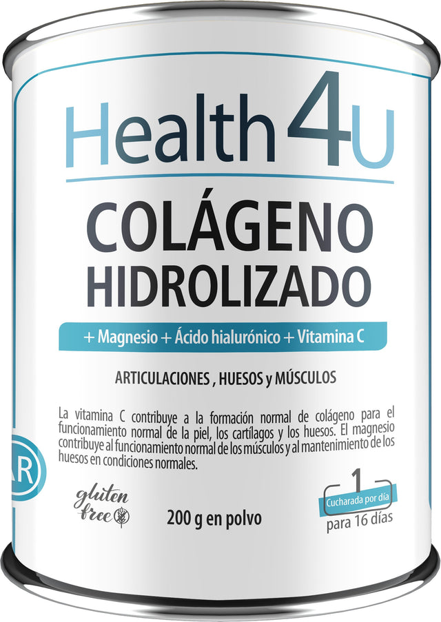 Colágeno Hidrolizado · Health4U · 200 gramos