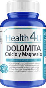 Dolomita Calcio y Magnesio · Health4U · 60 comprimidos