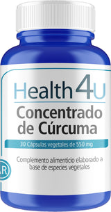 Concentrado de Cúrcuma · Health4U · 30 cápsulas