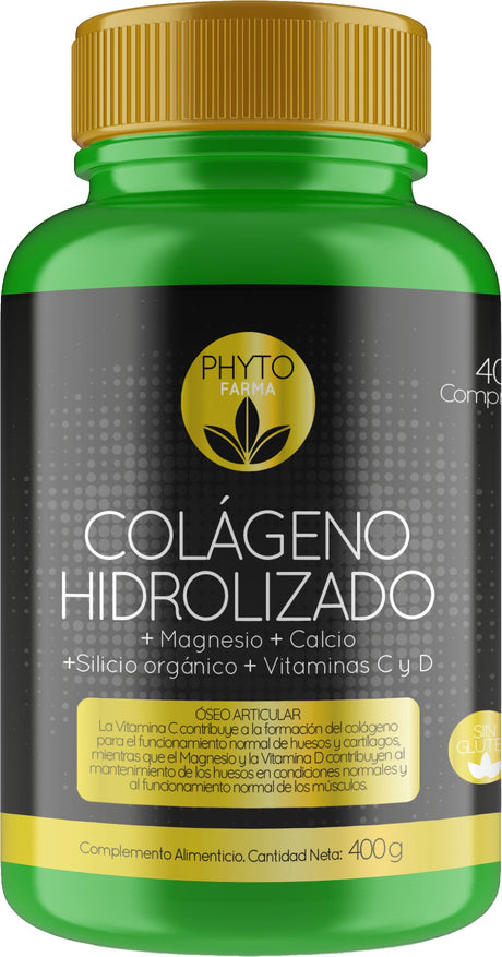 Colágeno Hidrolizado · Phytofarma · 400 comprimidos