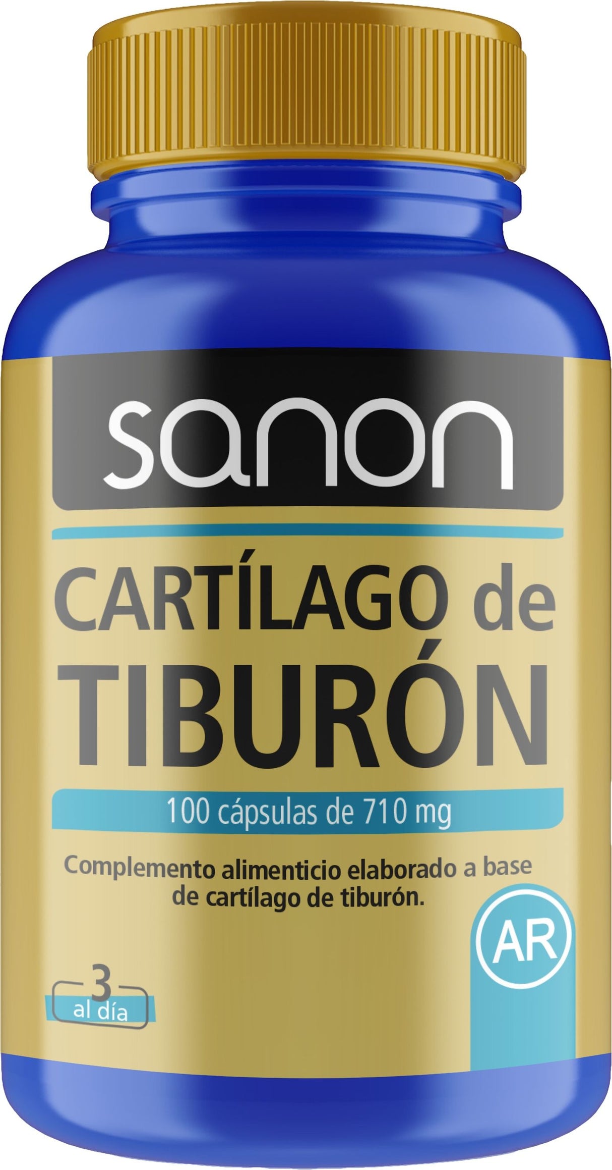 Cartílago de Tiburón · Sanon · 100 cápsulas