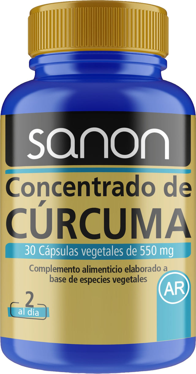 Concentrado de Cúrcuma · Sanon · 30 cápsulas