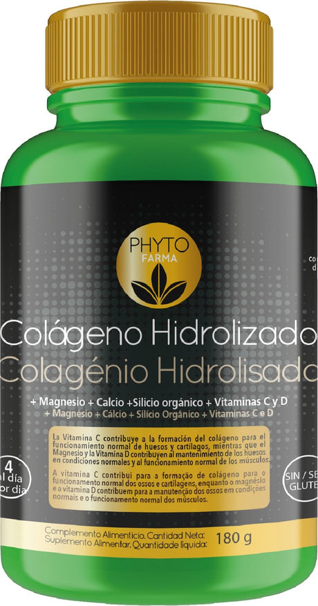 Colágeno Hidrolizado · Phytofarma · 180 comprimidos