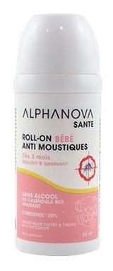 Roll-On Antimosquitos Bebé · Alphanova · 30 ml