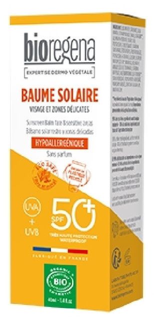 Balsamo Solar Rostro SPF50+ · BioRegena · 40 ml