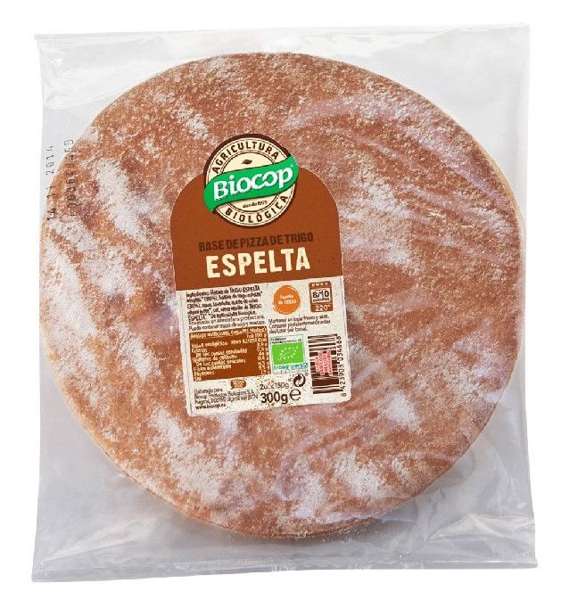 Base de Pizza de Trigo Espelta · Biocop · 300 gramos