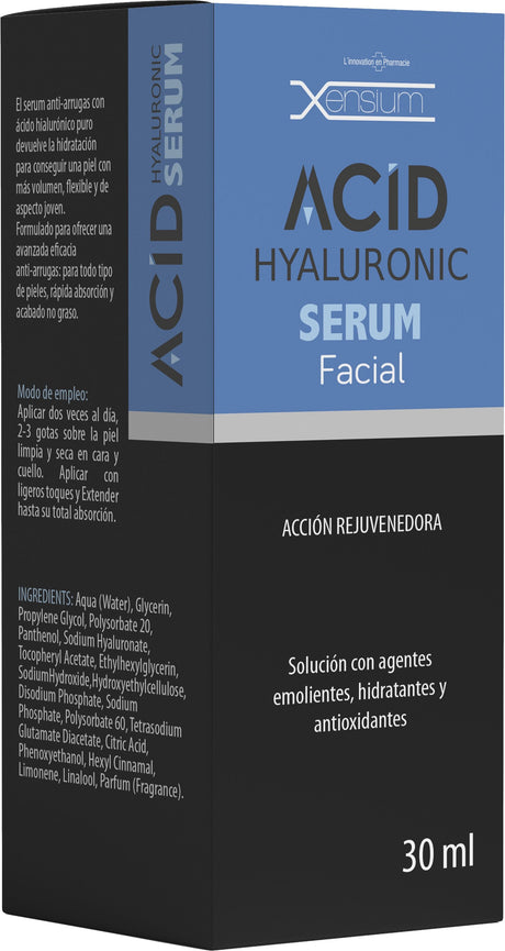 Serum Ácido Hialurónico · Xensium · 30 ml