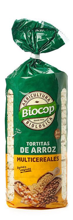 Tortitas de Arroz con Multicereales · Biocop · 200 gramos