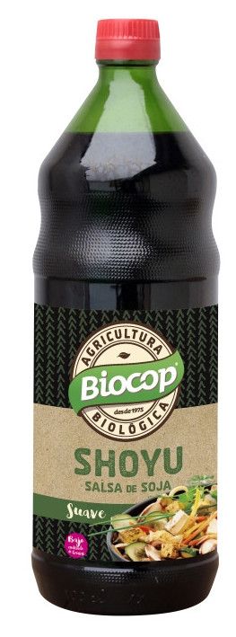 Salsa de Soja Shoyu Suave · Biocop · 1 litro