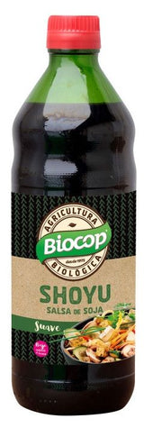 Salsa de Soja Shoyu Suave · Biocop · 500 ml