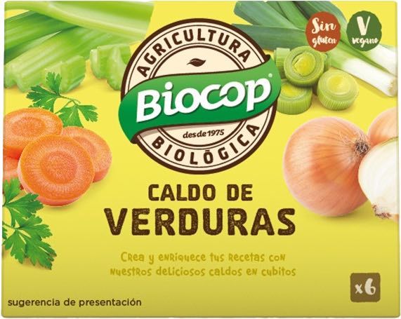 Caldo de Verduras · Biocop · 6 cubitos