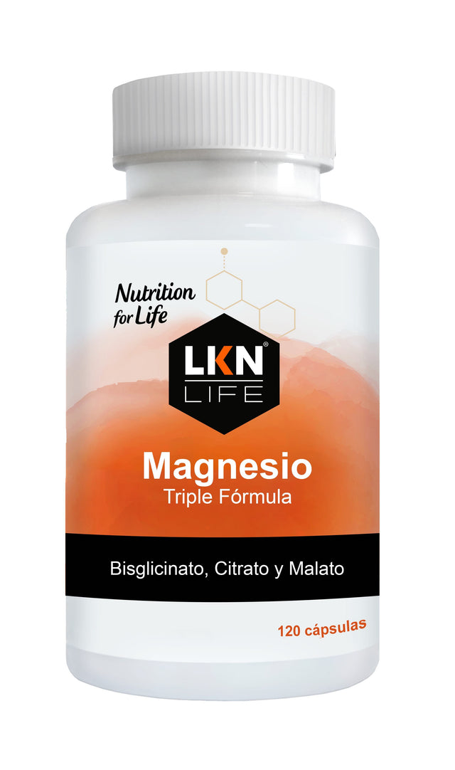 Magnesio Triple Fórmula · LKN Life · 120 cápsulas