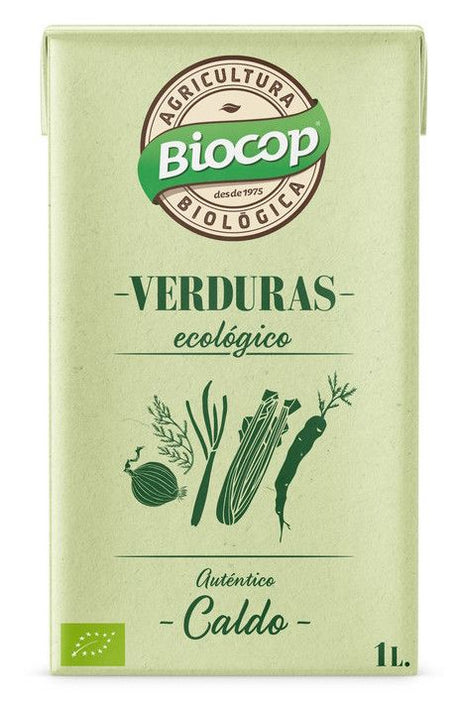 Caldo Auténtico de Verduras · Biocop · 1 litro