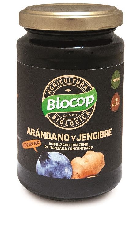 Compota de Arándanos y Jengibre · Biocop · 265 gramos