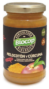 Compota de Melocotón y Cúrcuma · Biocop · 265 gramos