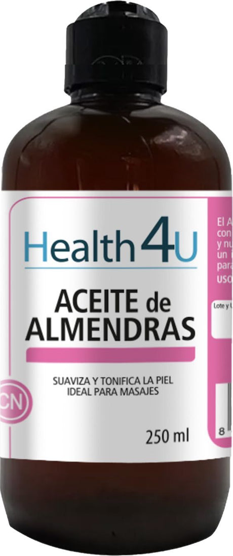 Aceite De Almendras · Health4U · 250 ml