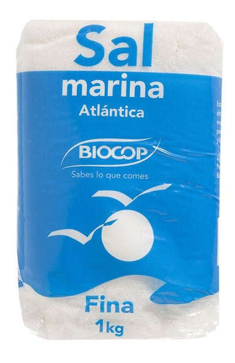 Sal Marina Atlántica Fina · Biocop · 1 kg