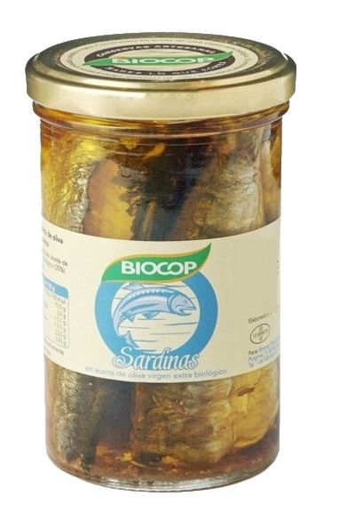 Sardinas en Conserva · Biocop · 195 gramos