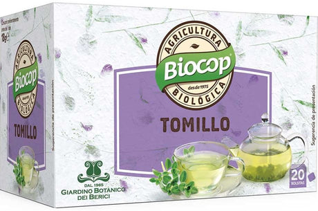 Infusión de Tomillo · Biocop · 20 filtros