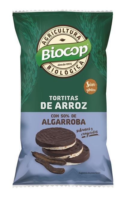 Tortitas de Arroz con Algarroba · Biocop · 100 gramos