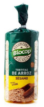 Tortitas de Arroz con Sésamo · Biocop · 200 gramos