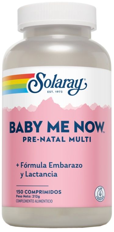 Baby Me Now · Solaray · 150 comprimidos