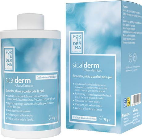 Sicalderm Polvos Dérmicos · Herbora · 75 gramos