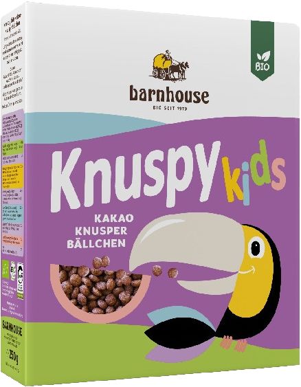 Arroz Hinchado Knuspy Kids Bio · Barnhouse · 250 gramos