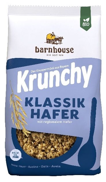 Muesli Krunchy Classic Bio · Barnhouse · 600 gramos