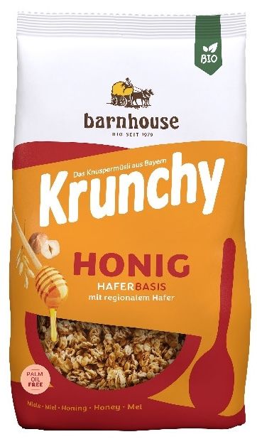 Muesli Krunchy de Miel Bio · Barnhouse · 600 gramos