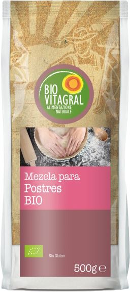 Mezcla para Pan Bio Sin Gluten · Bio Vitagral · 500 gramos