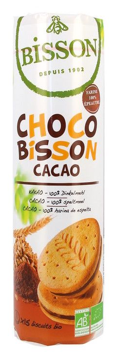 Galleta Choco de Cacao y Trigo Espelta · Bisson · 300 gramos