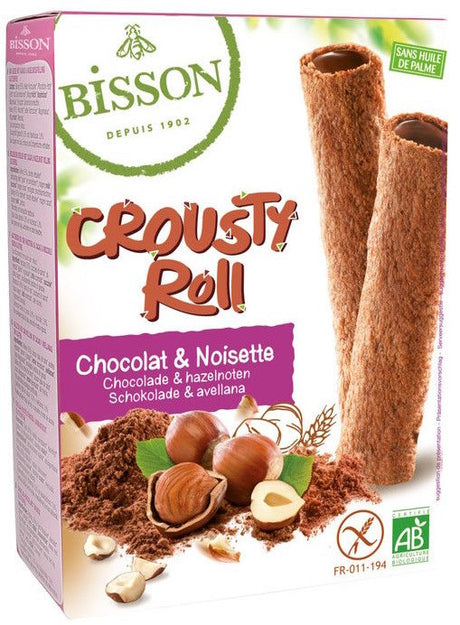 Crousty Roll de Chocolate y Avellanas · Bisson · 125 gramos