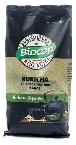 Té Verde Tostado Kukicha · Biocop · 75 gramos