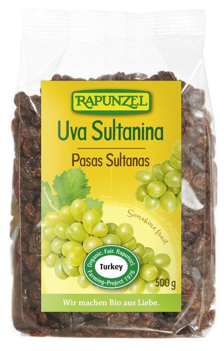 Pasas Sultanas · Rapunzel · 500 gramos