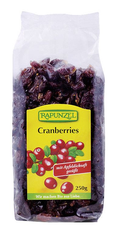 Arándano Rojo Cranberries · Rapunzel · 250 gramos