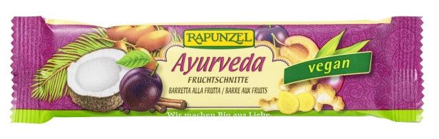 Barrita de Fruta Ayurveda · Rapunzel · 40 gramos