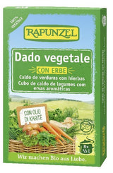 Caldo de Verduras con Hierbas en Cubitos · Rapunzel · 12x8 gramos