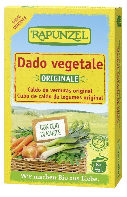 Caldo de Verduras Original · Rapunzel · 8 cubitos