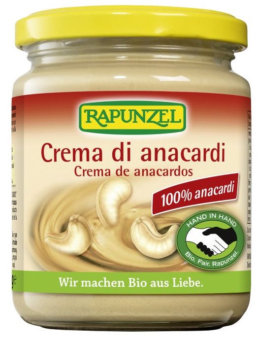 Crema de Anacardos · Rapunzel · 250 gramos