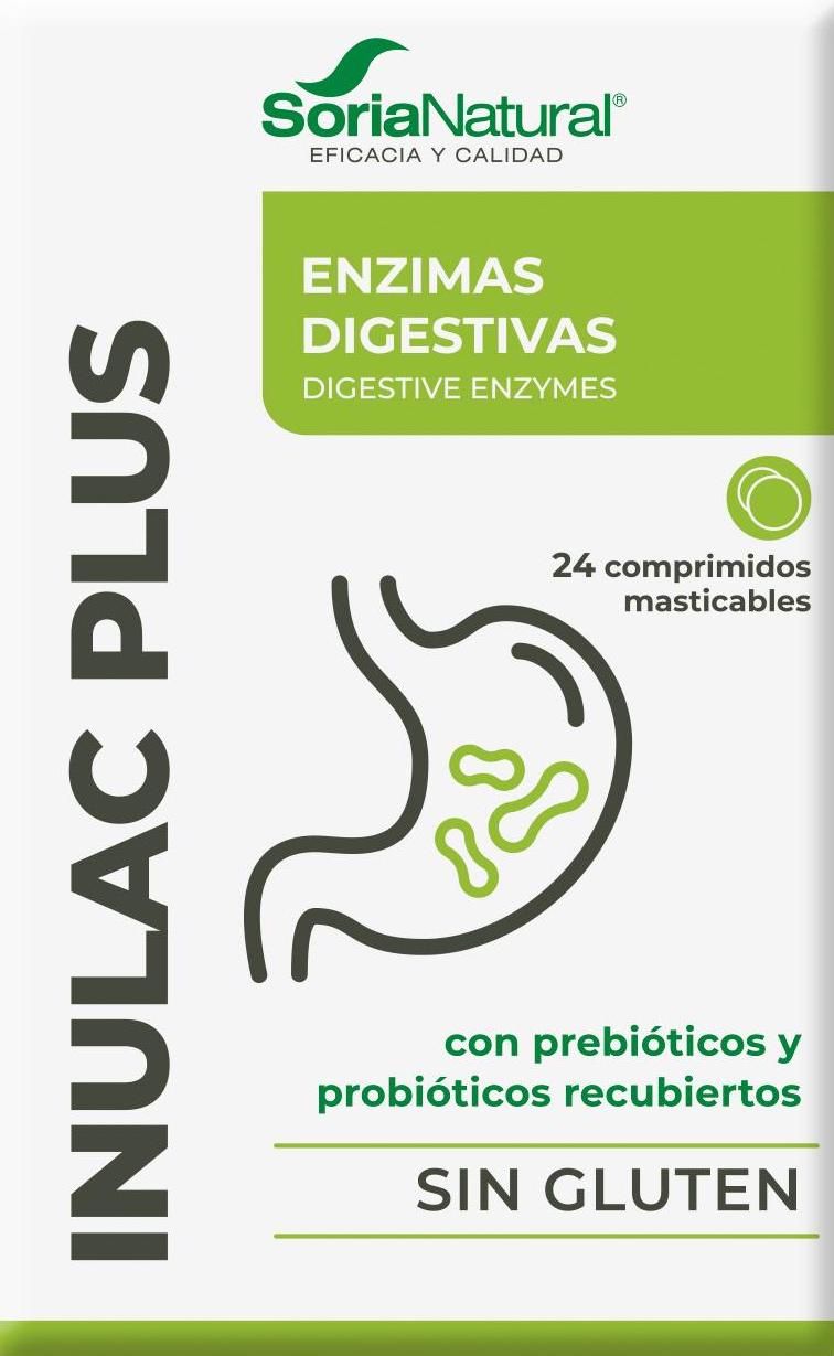 Inulac Plus · Soria Natural · 24 comprimidos