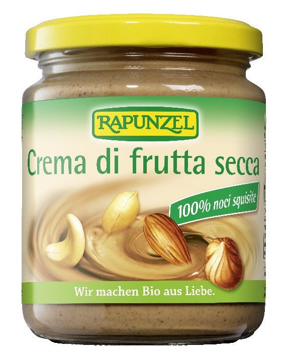 Crema de Mezcla de 4 Frutos Secos · Rapunzel · 250 gramos