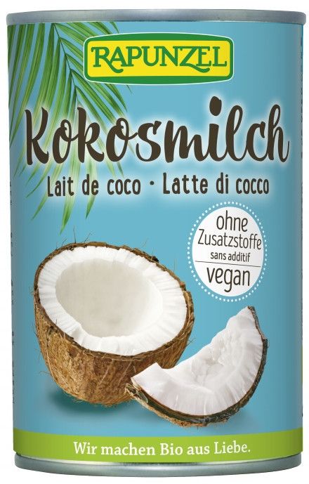 Leche de Coco · Rapunzel · 400 gramos