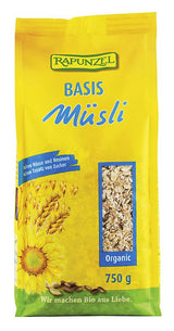 Muesli Base · Rapunzel · 750 gramos