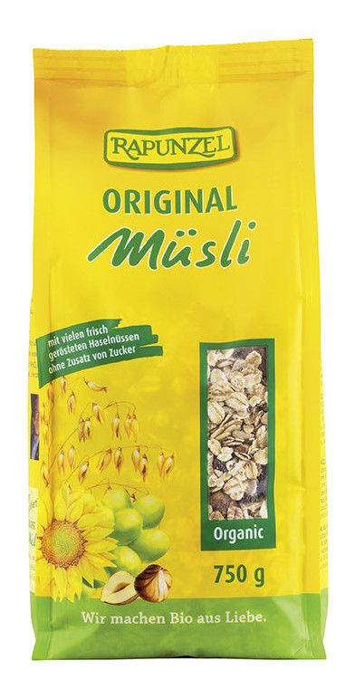 Muesli Original · Rapunzel · 750 gramos