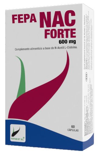 Fepa NAC Forte 600 mg · Fepadiet · 60 cápsulas