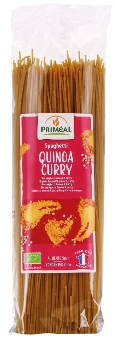 Espagueti de Trigo con Quinoa y Curry · Priméal · 500 gramos