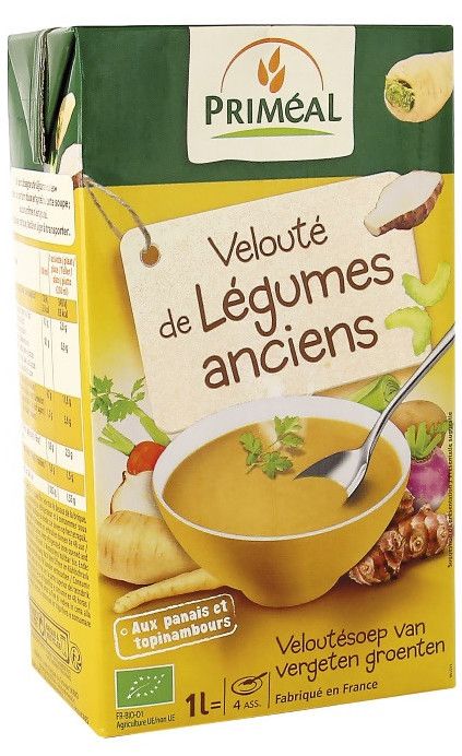 Crema de Verduras Raíz · Priméal · 1 litro