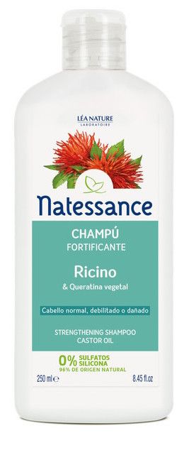 Champú Fortificante de Ricino · Natessance · 250 ml