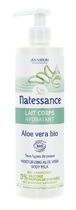 Loción Corporal de Aloe Vera · Natessance · 400 ml